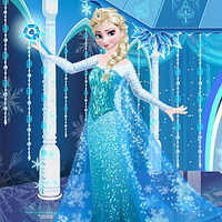 Elsa Prom Dress Up